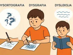Dzieci zmagają się z dysleksją, dysgrafią i dysortografią. Jedno pisze niezrozumiałe znaki, drugie bazgrze, a trzecie z trudem czyta.